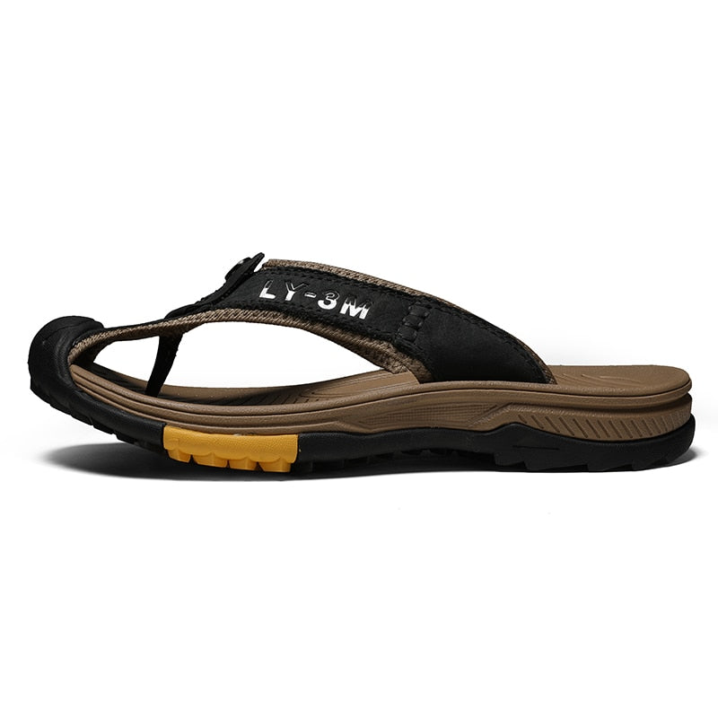 Leo Ledersandalen | Herrensandalen aus echtem Rindsleder