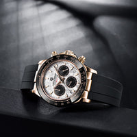 Saphir-Luxusuhr | Eine einzigartige Herrenuhr aus Edelstahl