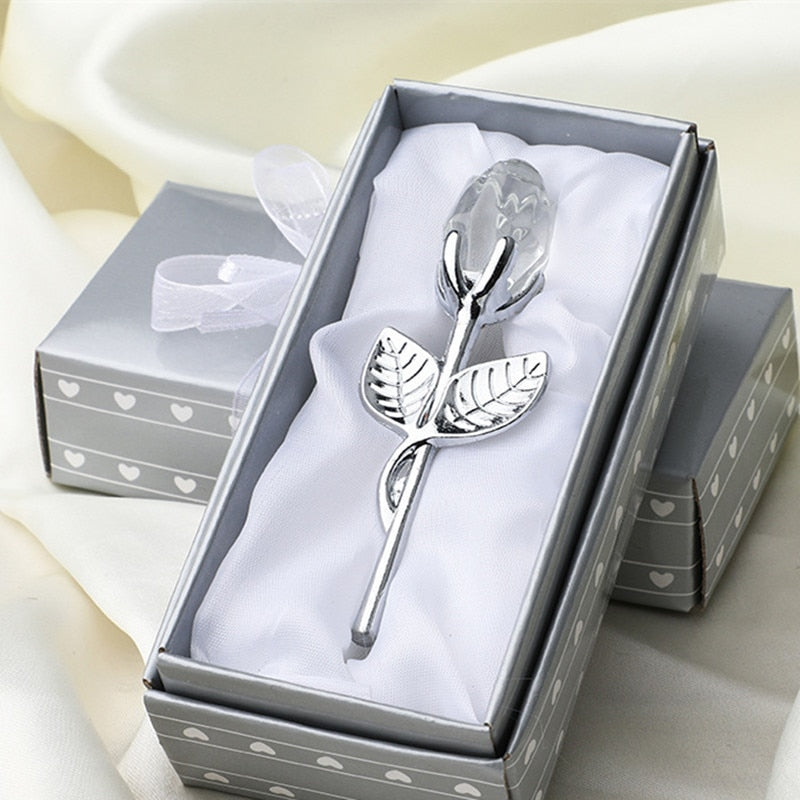 Valentinstagsgeschenk für Sie | Glasrose mit schöner Box