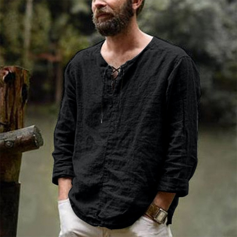 Leon Leinenbluse | Eine stilvolle und lässige Herrenbluse