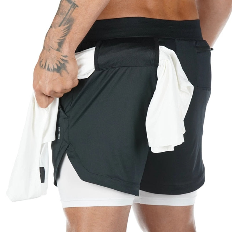 X-Fit Laufshorts | inkl. Handytasche und Hemdfac