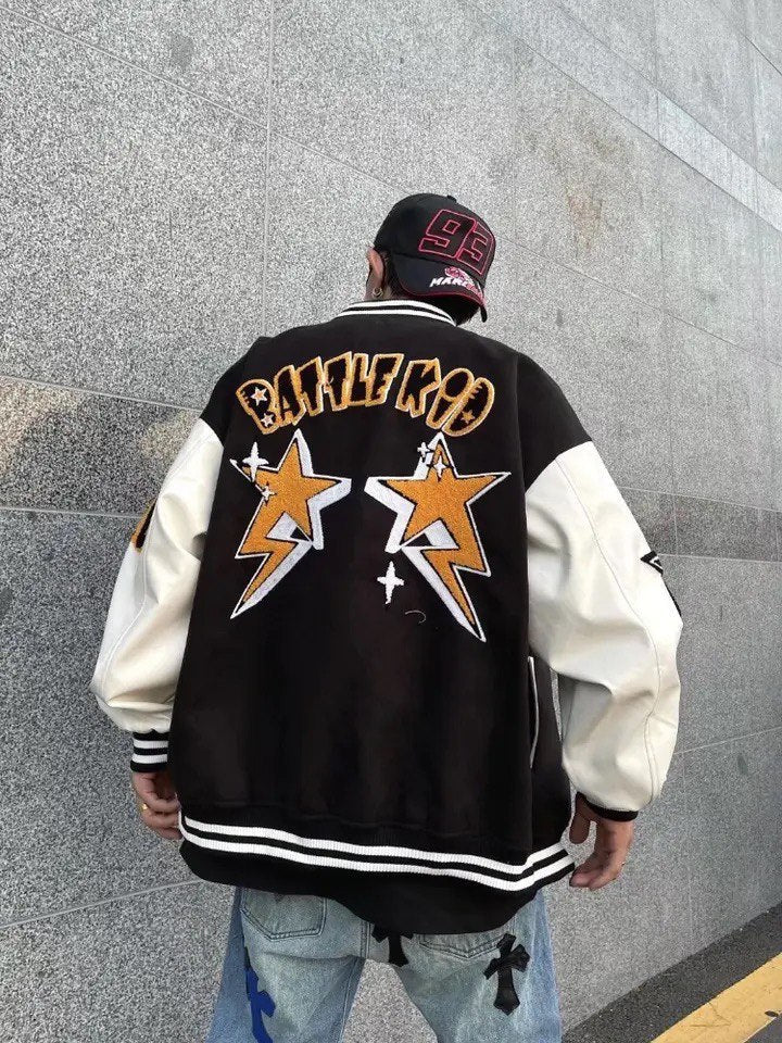 Jacke im amerikanischen Stil | Eine coole Jacke für Männer