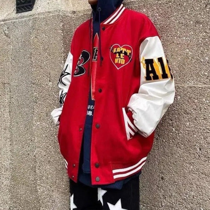 Jacke im amerikanischen Stil | Eine coole Jacke für Männer