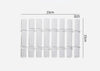 Rosenthal Glow | Glas Vase Tube Set Hängende Blumenhalter