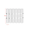 Rosenthal Glow | Glas Vase Tube Set Hängende Blumenhalter