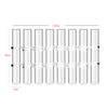 Rosenthal Glow | Glas Vase Tube Set Hängende Blumenhalter