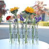 Rosenthal Glow | Glas Vase Tube Set Hängende Blumenhalter