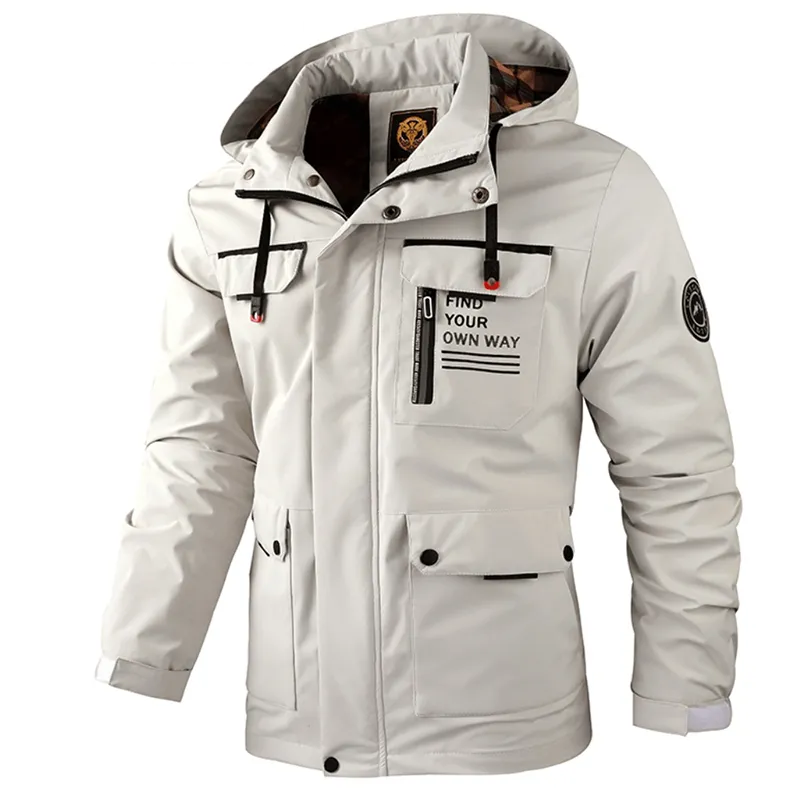 Ultraleichte Windjacke | Wasserdichte Jacke mit Kapuze