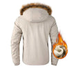 Winterparka mit Fleecefutter | Winddichte Jacke mit Kapuze