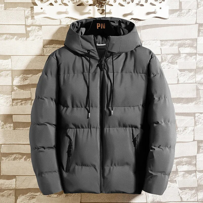 Winter Parka | Langer warmer Windjacke