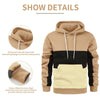 Patchwork-Hoodie | Warme Fleece-Streetwear