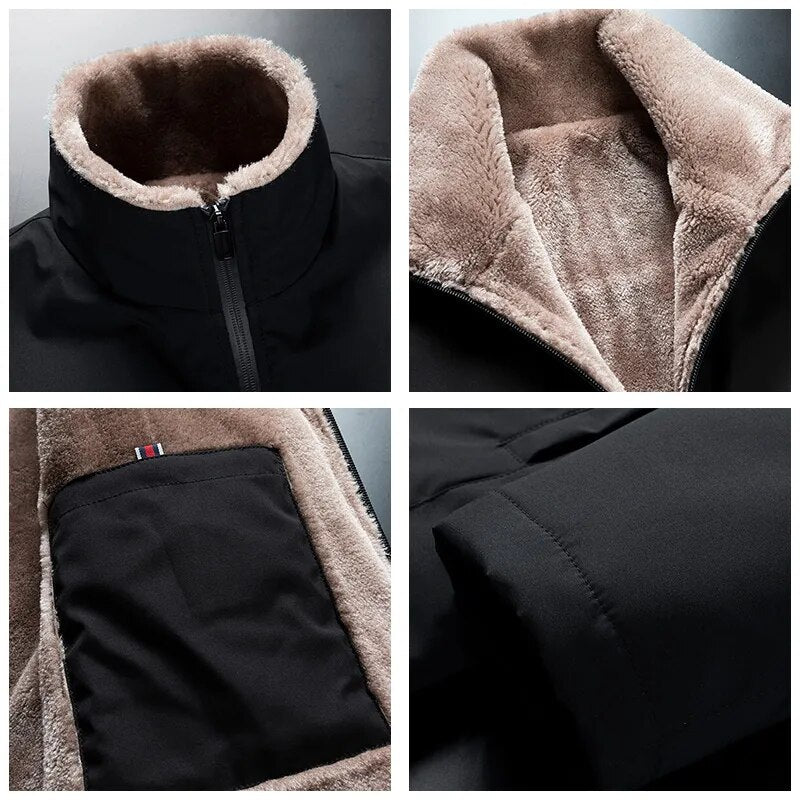 Winter Fleece Jacke | Warm & Winddicht