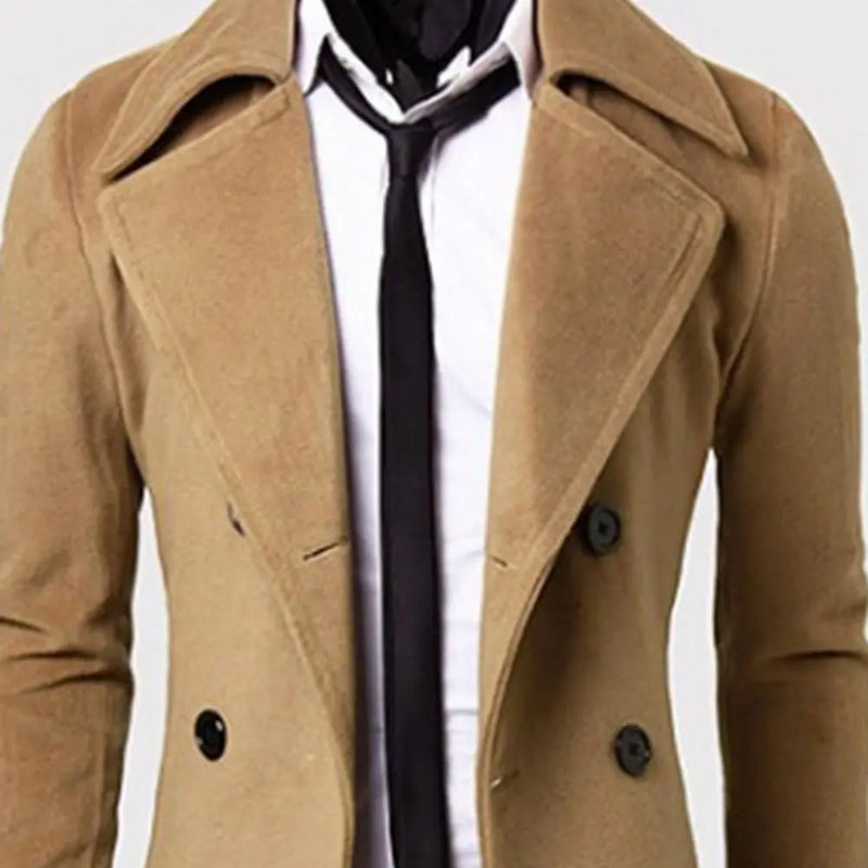 British Trenchcoat| Winddichte Jacke mit doppelter Knopfreihe