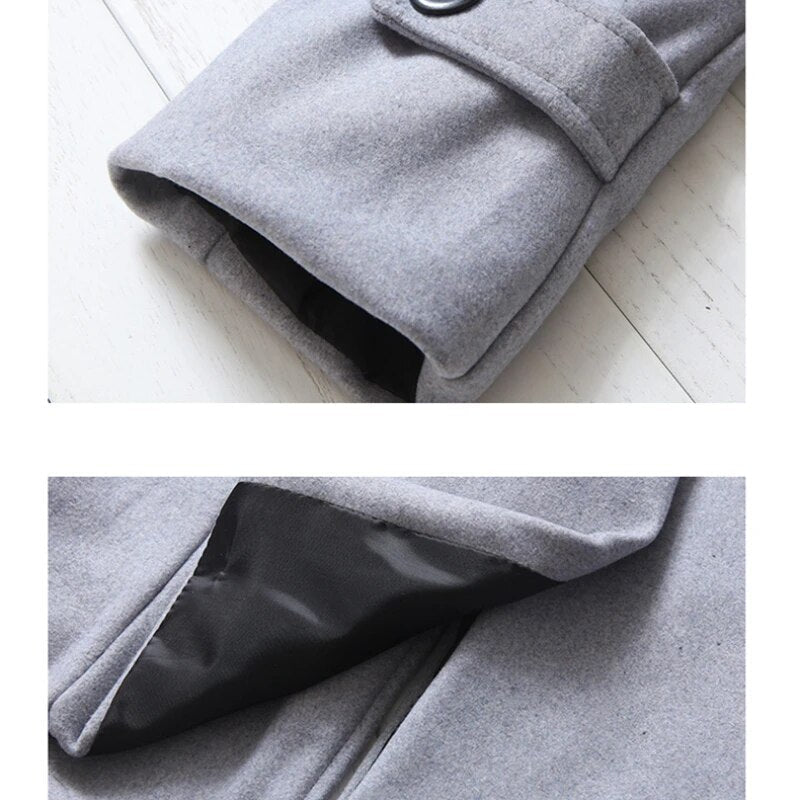 British Trenchcoat| Winddichte Jacke mit doppelter Knopfreihe