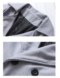 British Trenchcoat| Winddichte Jacke mit doppelter Knopfreihe