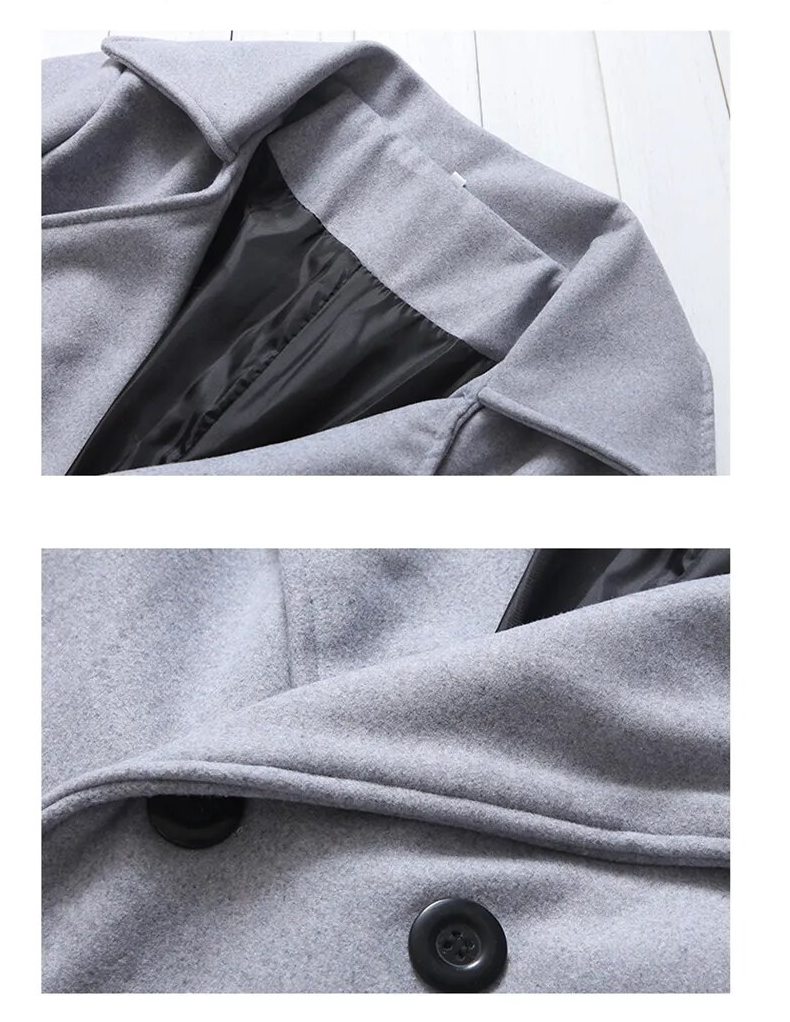 British Trenchcoat| Winddichte Jacke mit doppelter Knopfreihe