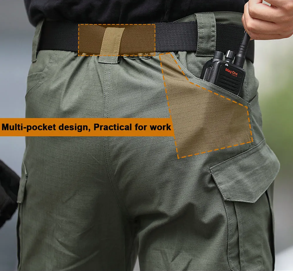 City Cargohose | Mit praktischen Taschen und coolem Armee-Stil