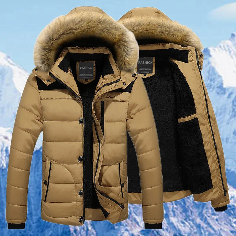 Victor Winterparka | Wintermantel mit Kapuze