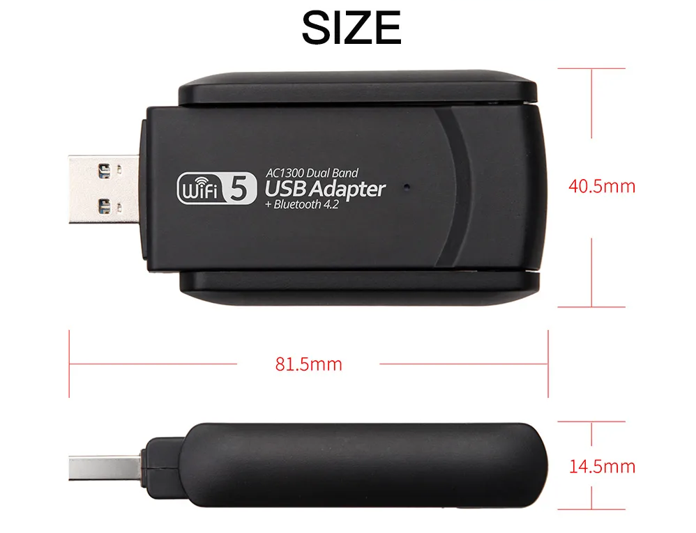 WLAN-USB-Adapter | Drahtloser Netzwerkkartenempfänger