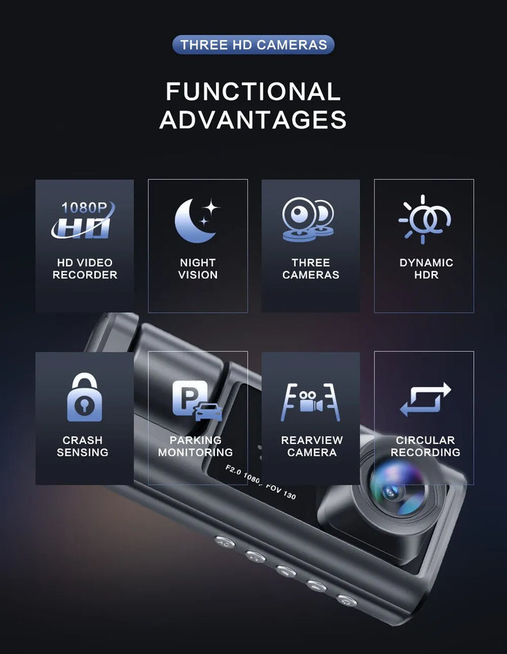 Dashcam | Mit IR-Nachtsicht