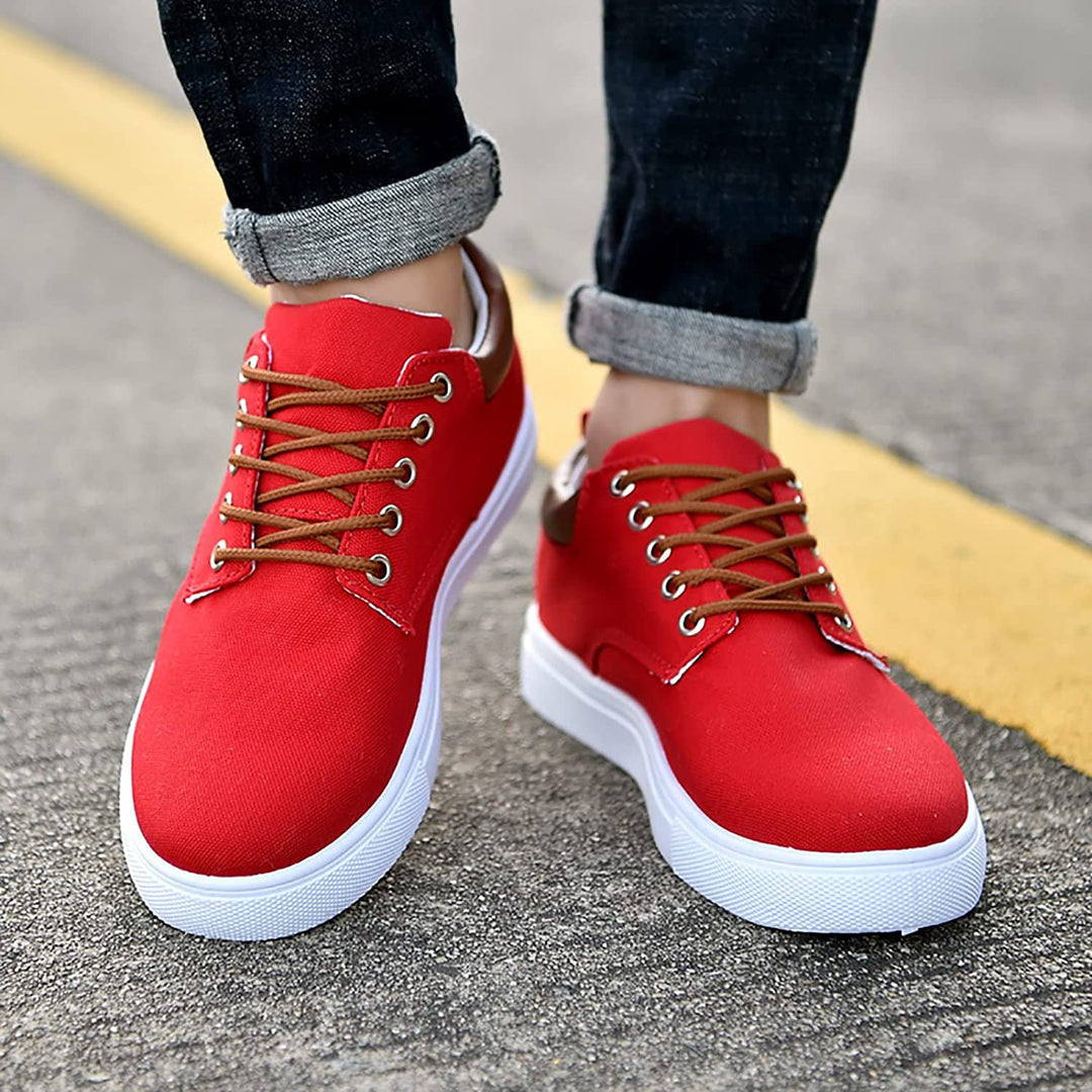 David Sneakers | Coole Herren-Sneaker mit weißer Sohle