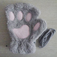 Kitty Handschuhe | Süße Fingerlose Handschuhe