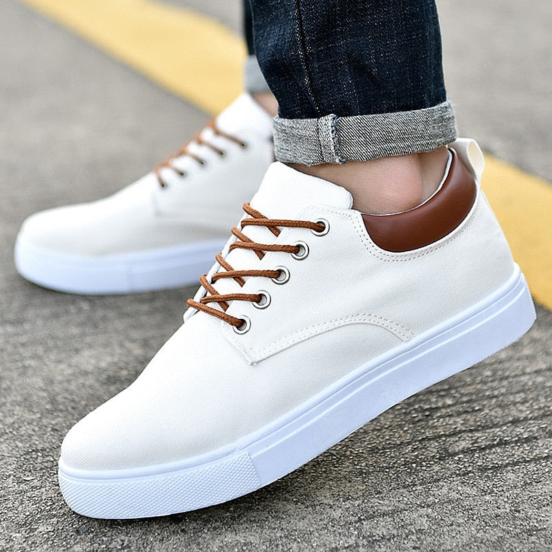 David Sneakers | Coole Herren-Sneaker mit weißer Sohle