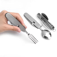 Camp Cut 4-in-1 Cutlery Set | Never Go Without Cutlery on Outdoor Adventures Again