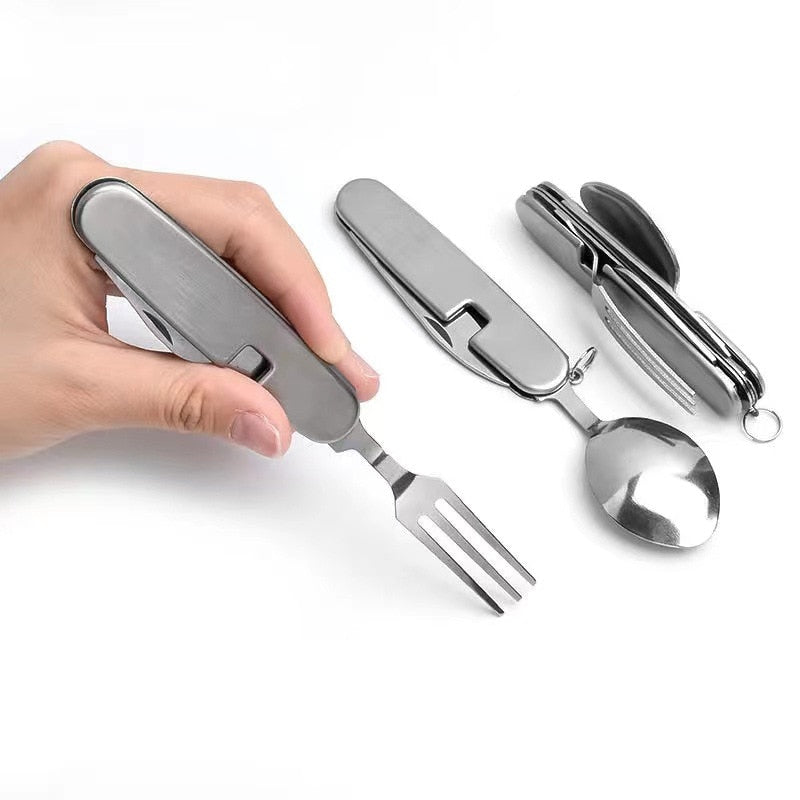 Camp Cut 4-in-1 Cutlery Set | Never Go Without Cutlery on Outdoor Adventures Again