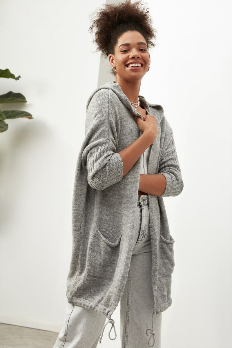 Emma Lange Strickjacke | Weiche und bequeme Loungewear