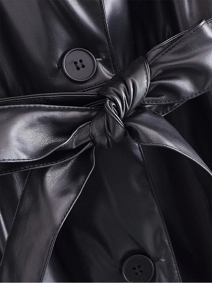 ChicCoat I Kunstlederjacke für Frauen - Fiadora