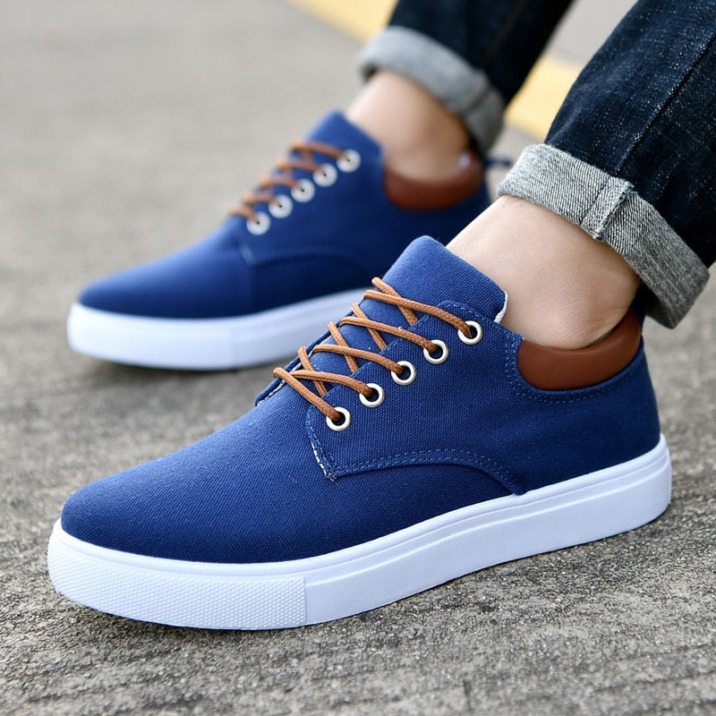 David Sneakers | Coole Herren-Sneaker mit weißer Sohle