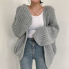 AnniesVest I Grobgestrickte Strickjacke in Übergröße - Fiadora