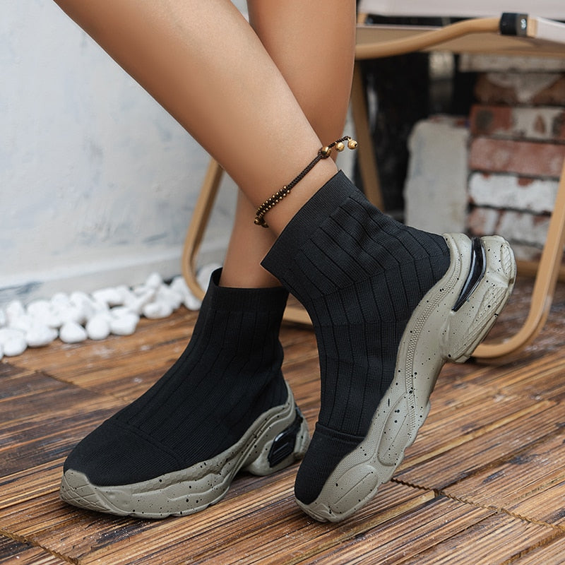 LailaSneaks I Sock Boot Sneakers für Frauen