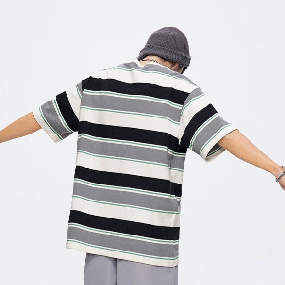 Stripe Match T-Shirt | Zeigen Sie Ihre Liebe mit diesen passenden und modischen T-Shirts