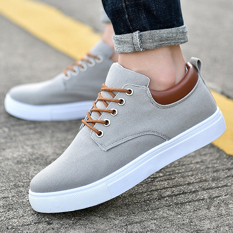 David Sneakers | Coole Herren-Sneaker mit weißer Sohle