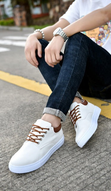 David Sneakers | Coole Herren-Sneaker mit weißer Sohle