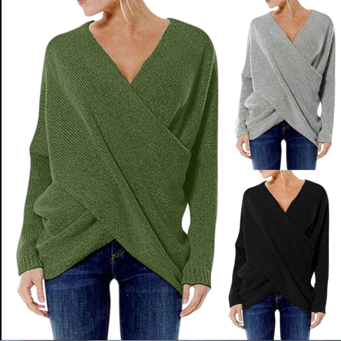 Criss Cross Pullover - Fiadora