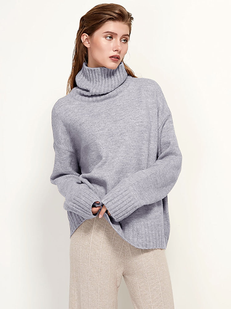 FlipShirt I Damen-Rollkragenpullover