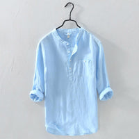 Lex Leinenhemd | Ein stilvolles und luftiges Hemd für Männer