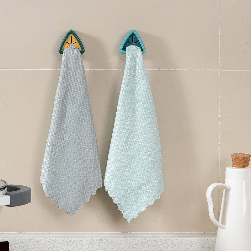 Ganshrohe | Towel Holder with Socket Mount Bathroom Organization
