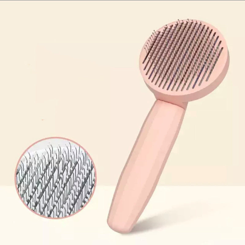 Kitty Katzenbürste | Selbstreinigende Bürste zum Kämmen Ihrer Katze