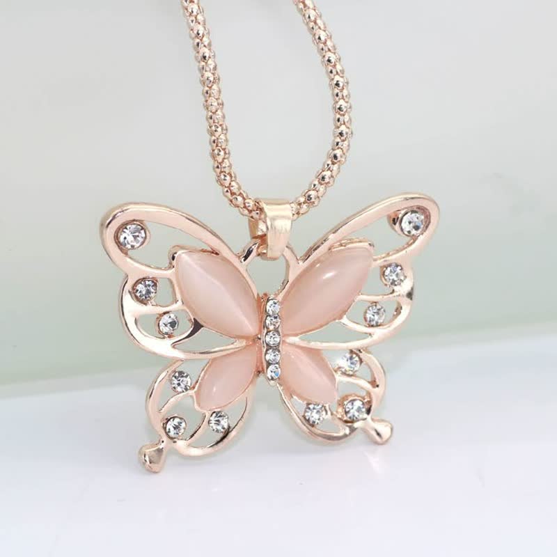 ClassyNecklace | Schmetterling Halskette für Frauen - Fiadora