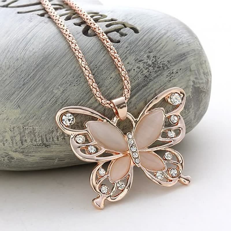ClassyNecklace | Schmetterling Halskette für Frauen - Fiadora