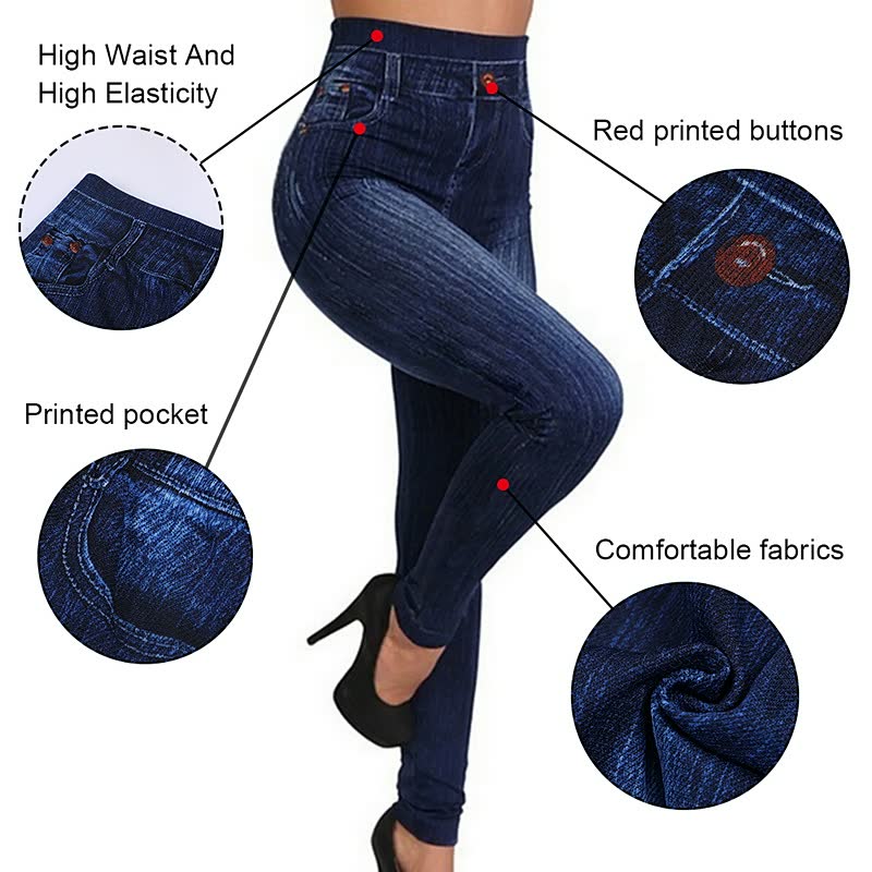 DenimLeggings | Leggings für Frauen - Fiadora